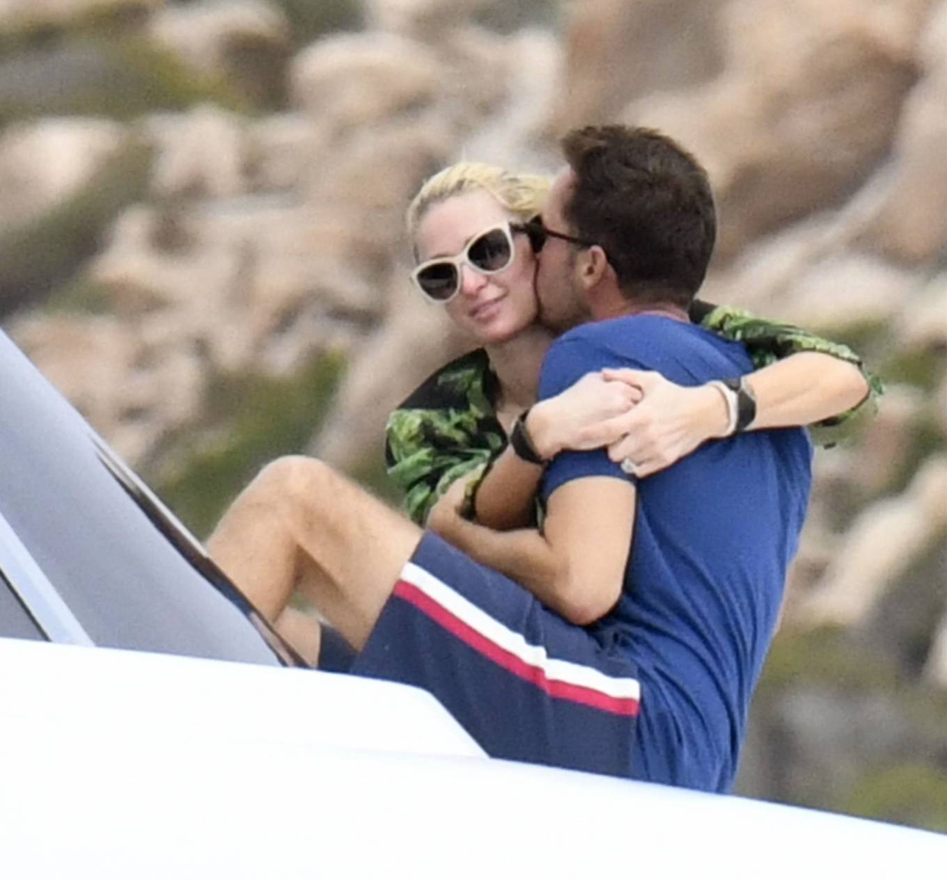 Paris Hilton 2021 : Paris Hilton – With fiance Carter Reum on hollyday in Sardinia-03