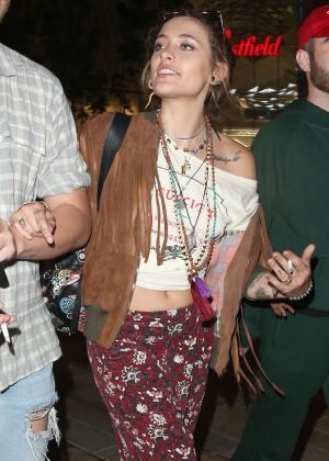 Paris Jackson - Leaves the All Star Lanes Bowling Lanes in London