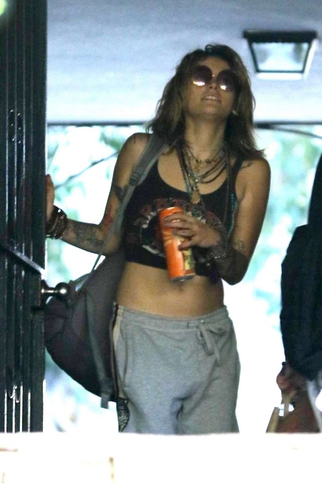 Paris Jackson - Out and about in Los Angeles
