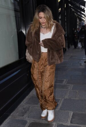 Paris Jackson - Seen out and about during Paris Fashion Week