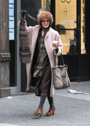 Parker Posey out and about in Manhattan