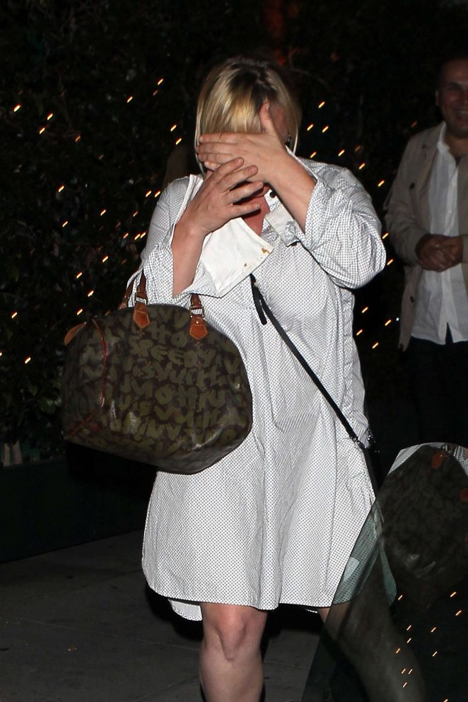 Patricia Arquette Leaves Mr Chow in Beverly Hills