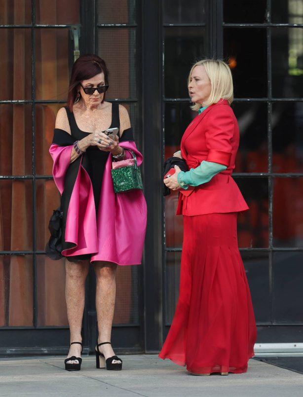 Patricia Arquette - Seen with a friend in New York