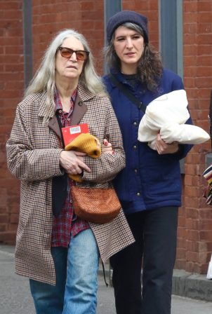 Patti Smith - With Jesse Shopping for books in Manhattan’s SoHo neighborhood