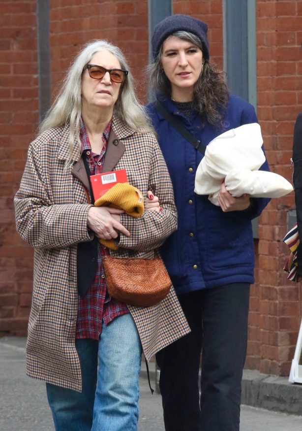 Patti Smith - With Jesse Shopping for books in Manhattan’s SoHo neighborhood