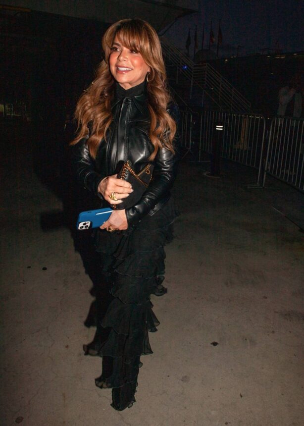 Paula Abdul - Arrives at the Lakers game on Christmas day at the Crypto.com Arena in Los Angeles