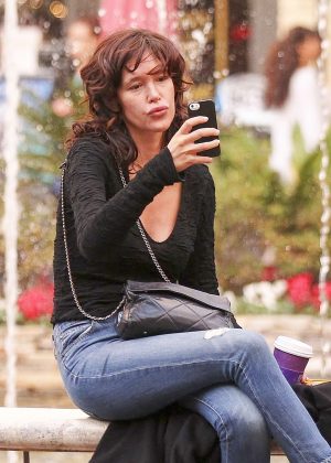 Paz de la Huerta out shopping in West Hollywood