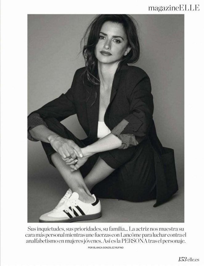 Penelope Cruz - Elle Spain Magazine (December 2018)