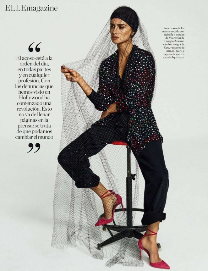 Penelope Cruz - Elle Spain Magazine (February 2018)