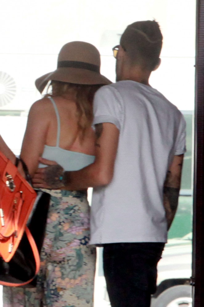 Perrie Edwards and Zayn Malik Leaving the South of France