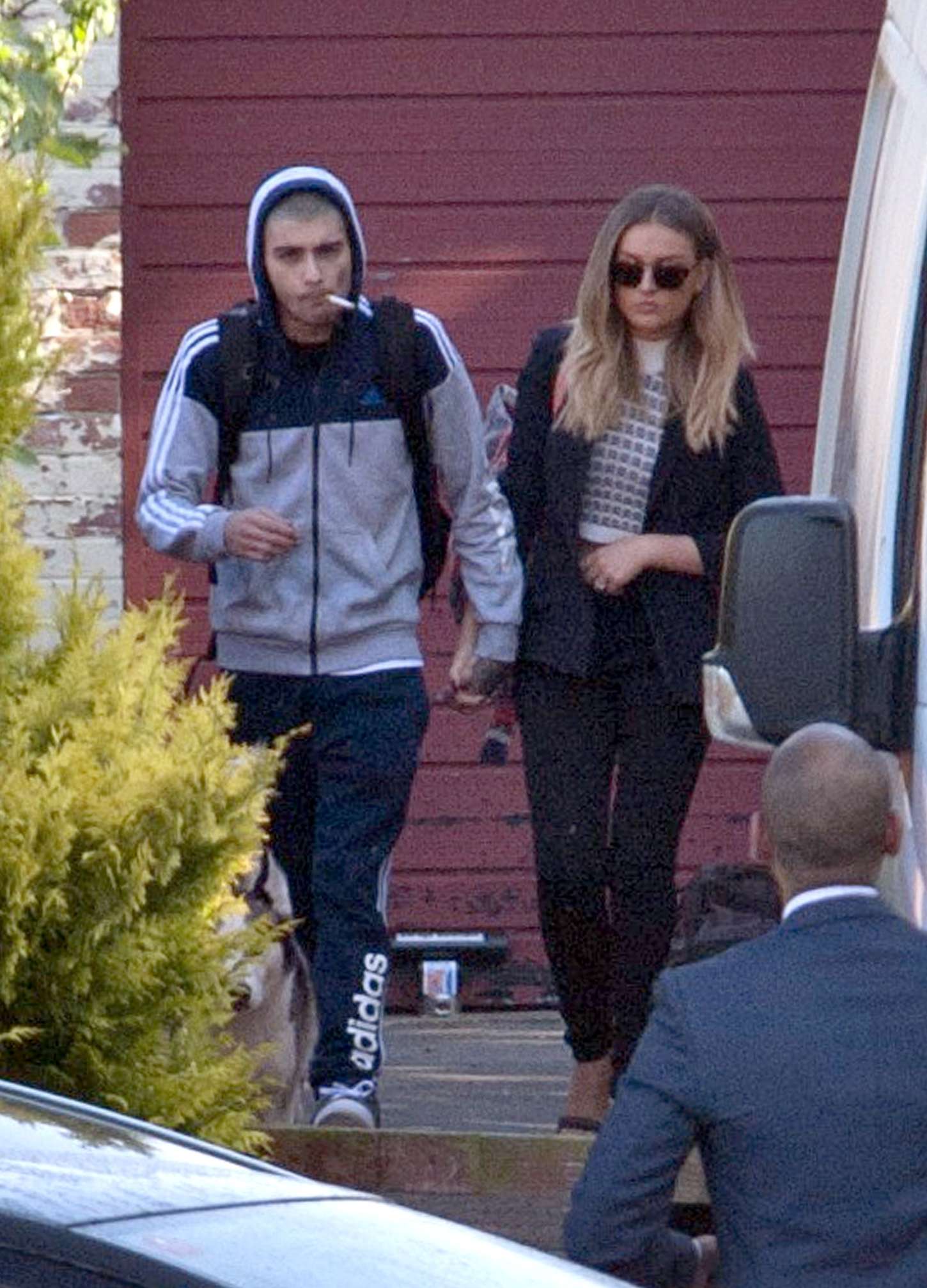 Perrie Edwards with Zayn Malik out in Newcastle – GotCeleb1450 x 2014