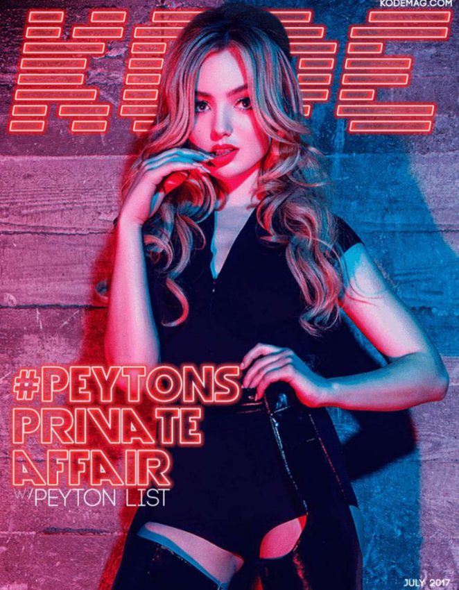 Peyton R List - Kode Magazine (June 2017)