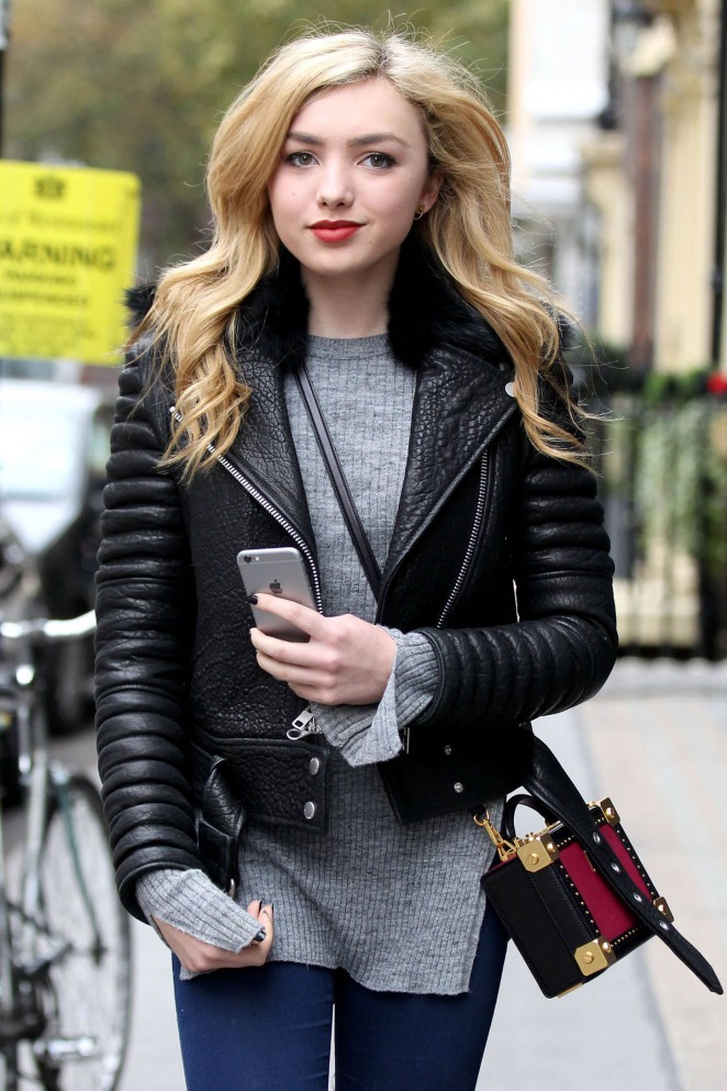 Peyton R List - Out and about in London