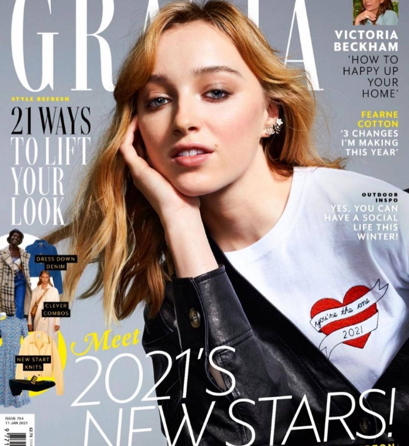 Phoebe Dynevor – Grazia Magazine UK (January 2021)