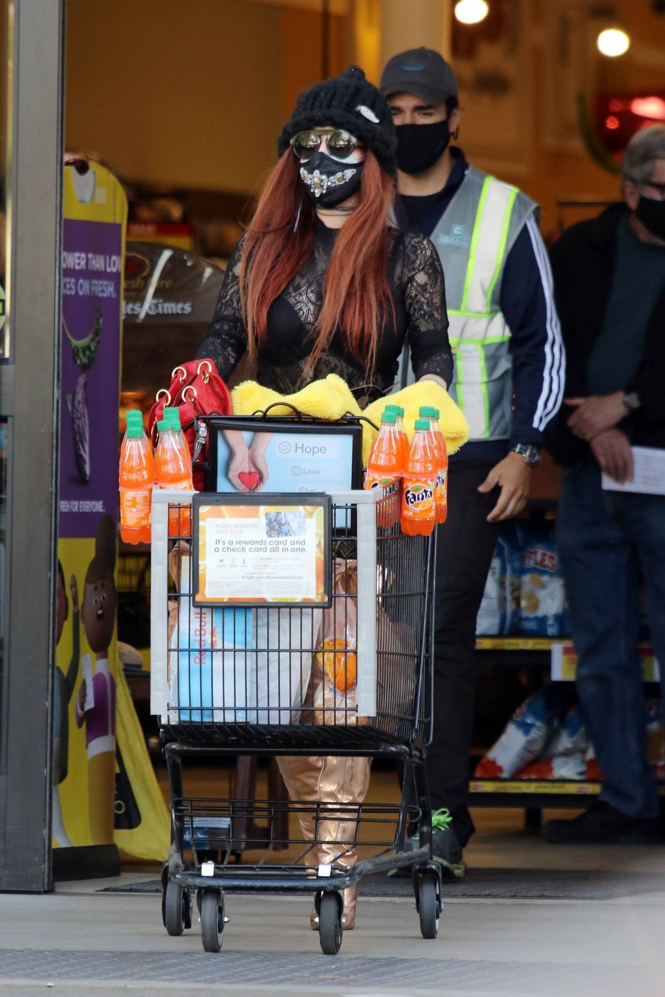 Phoebe Price –  posing at Ralph’s in Los Angeles