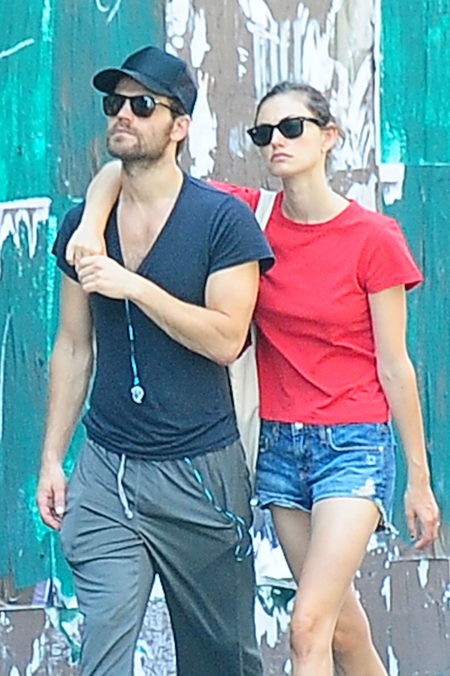 Phoebe Tonkin and Paul Wesley Out in New York City