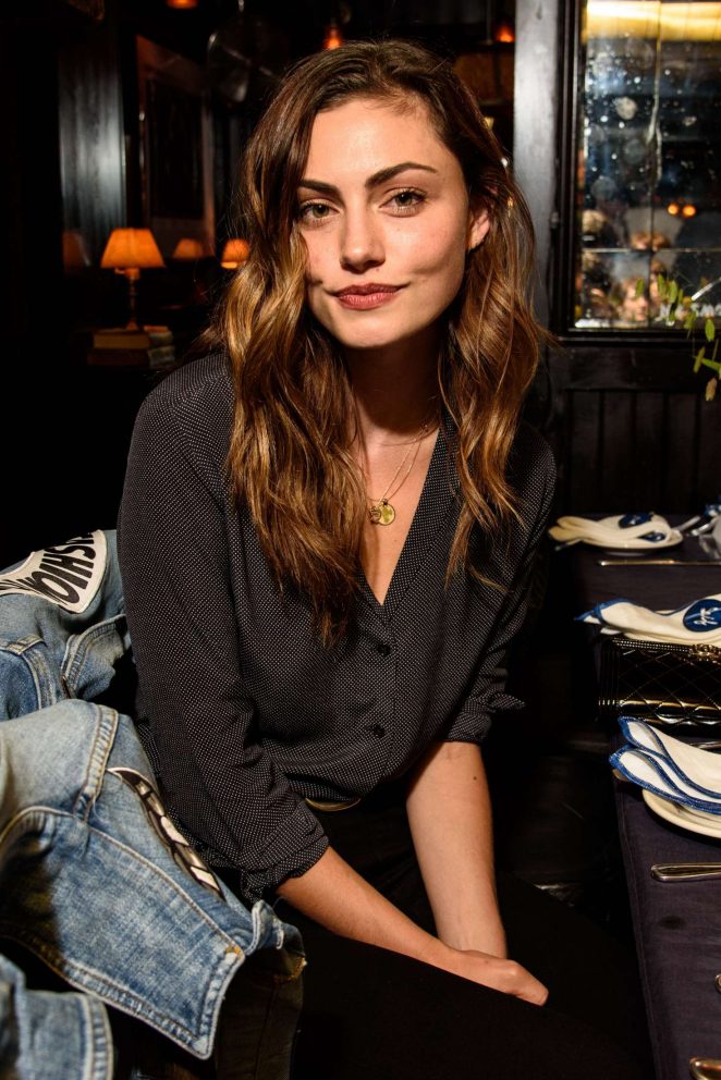 Phoebe Tonkin - FRAME Dinner SS 2017 NYFW in NYC