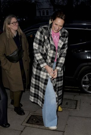 Phoebe Waller-Bridge - Arriving at the gala night of the 39 steps play in Richmond theatre