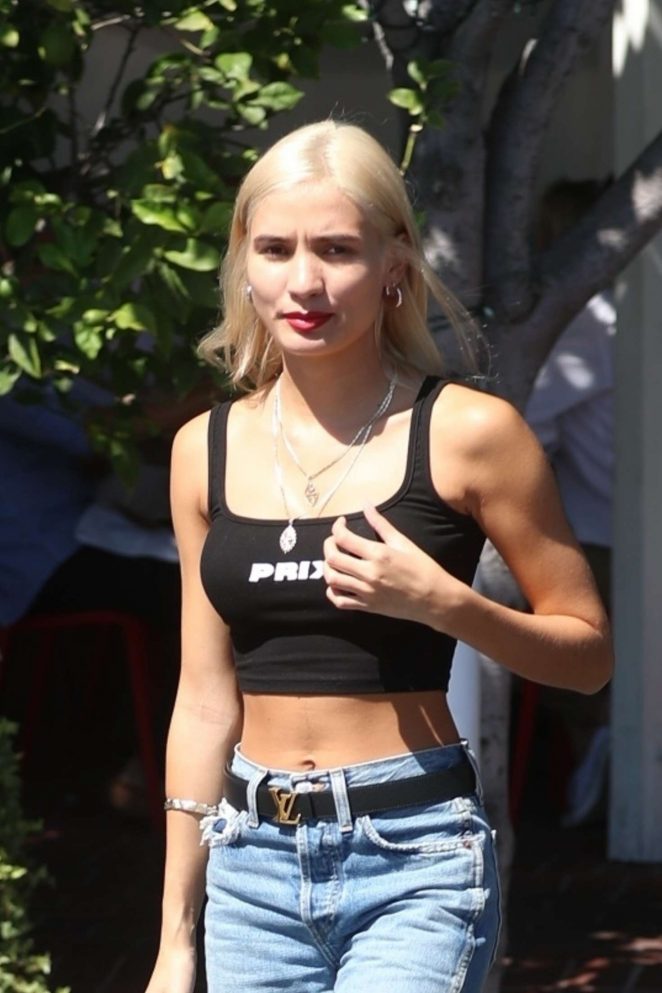 Pia Mia Perez at Fred Segal in West Hollywood
