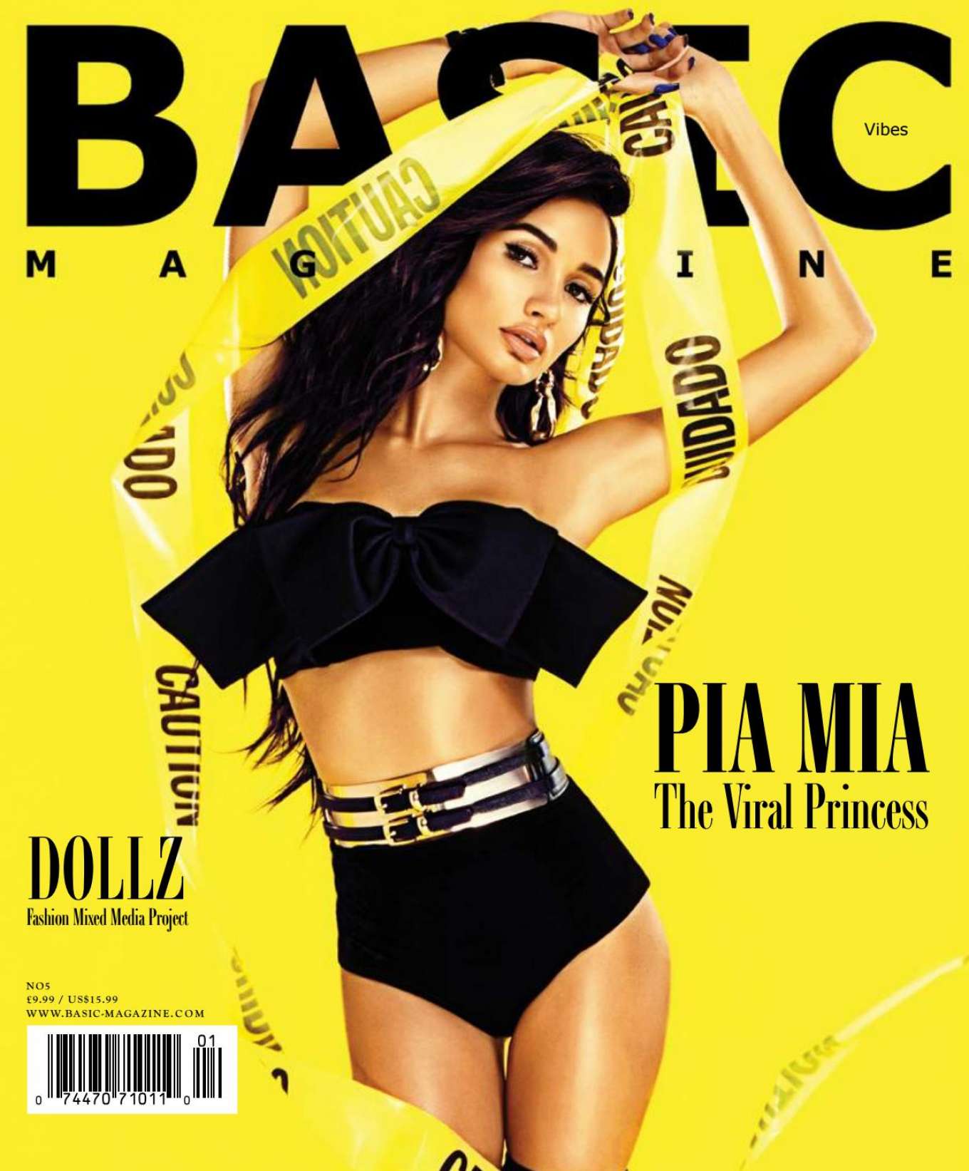Pia Mia Perez - BASIC Magazine Vibes (November 2017). 