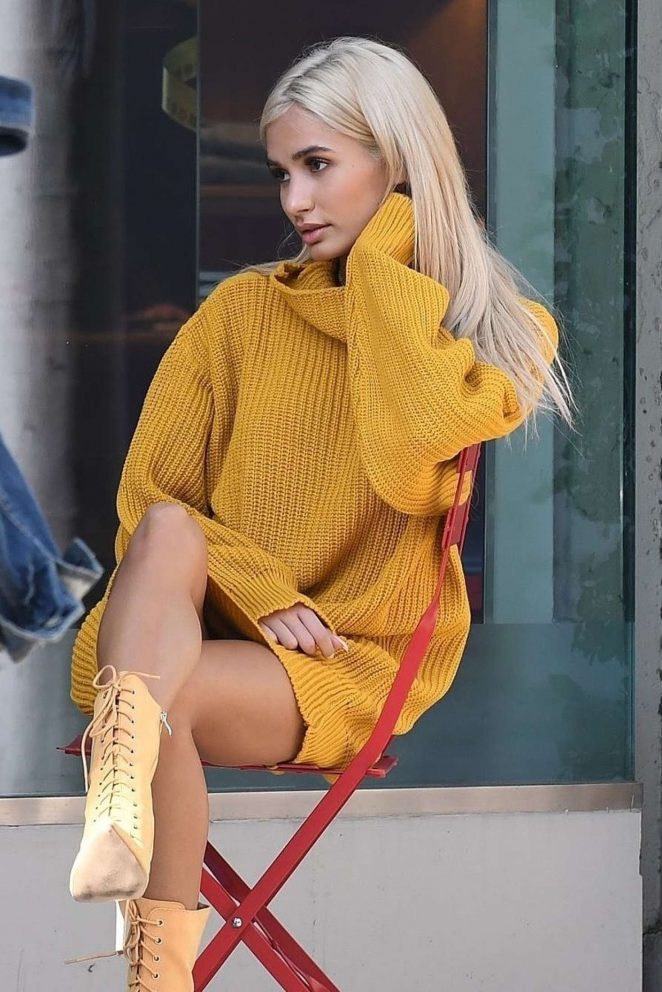 Pia Mia Perez on a Photoshoot in Beverly Hills
