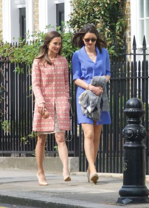 Pippa Middleton at a church service in London