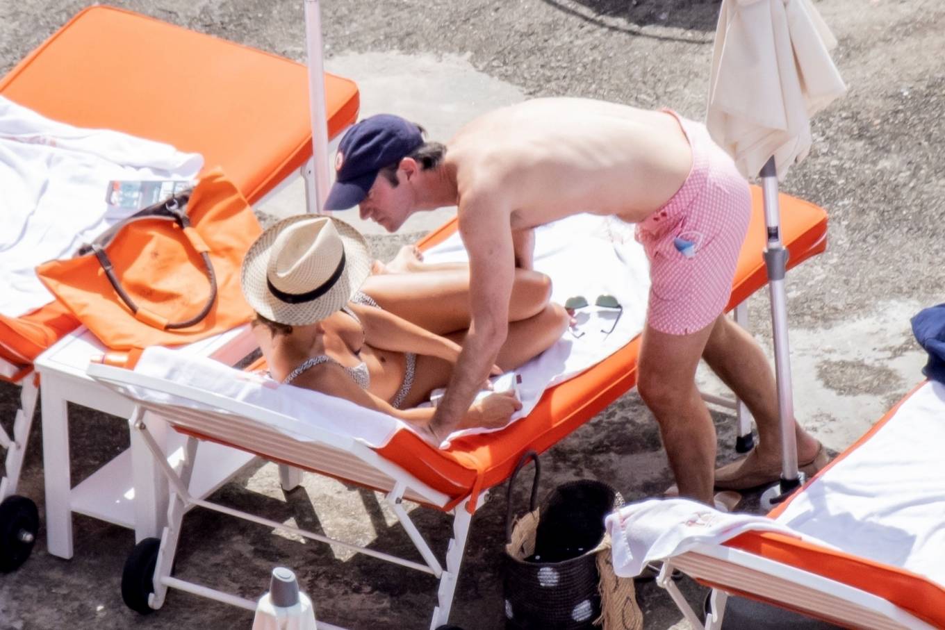 Pippa Middleton - In a bikini on holiday in Positano. 