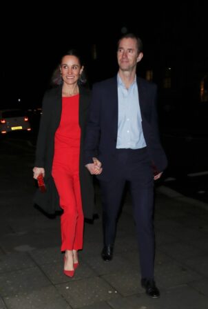 Pippa Middleton - Seen at the Cirque du Soleil Press Night in London