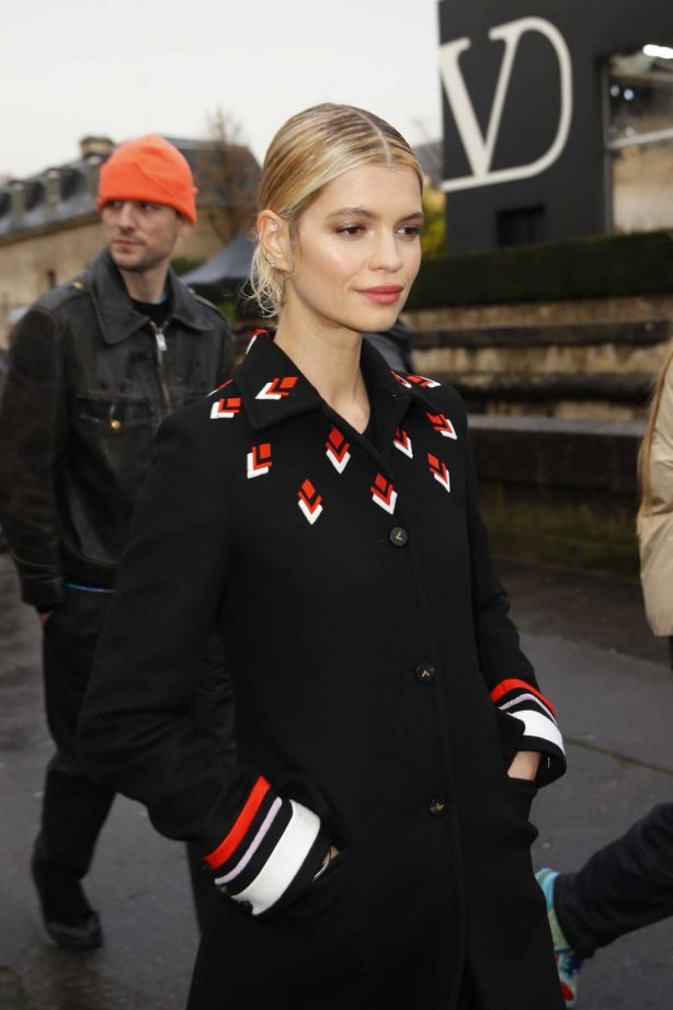 Pixie Geldof -  Valentino Show at 2020 Paris Fashion Week Womenswear F-W 20-21