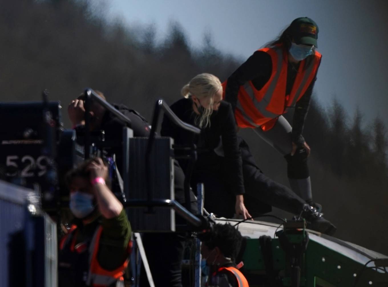 Pom Klementieff 2021 : Pom Klementieff – filming Mission Impossible 7 in North Yorkshire-10
