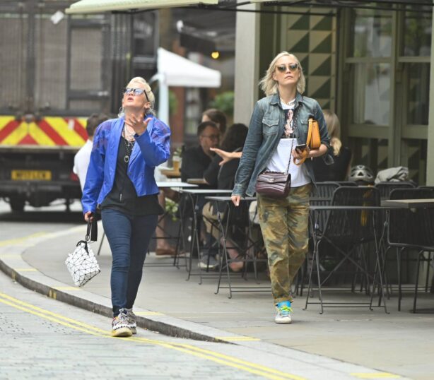 Pom Klementieff - out and about in London