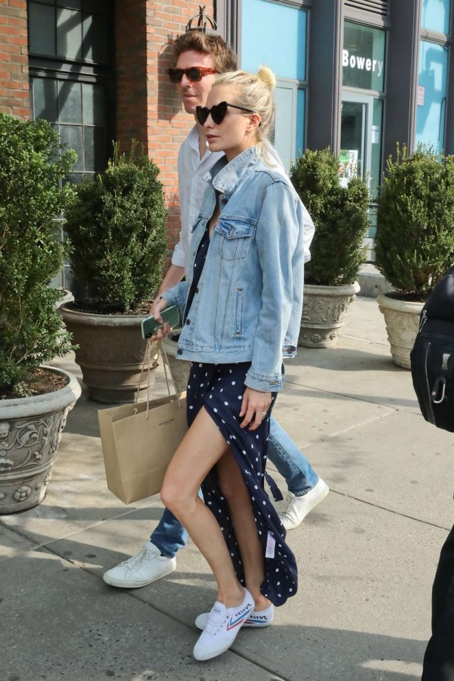 Poppy Delevingne out in New York