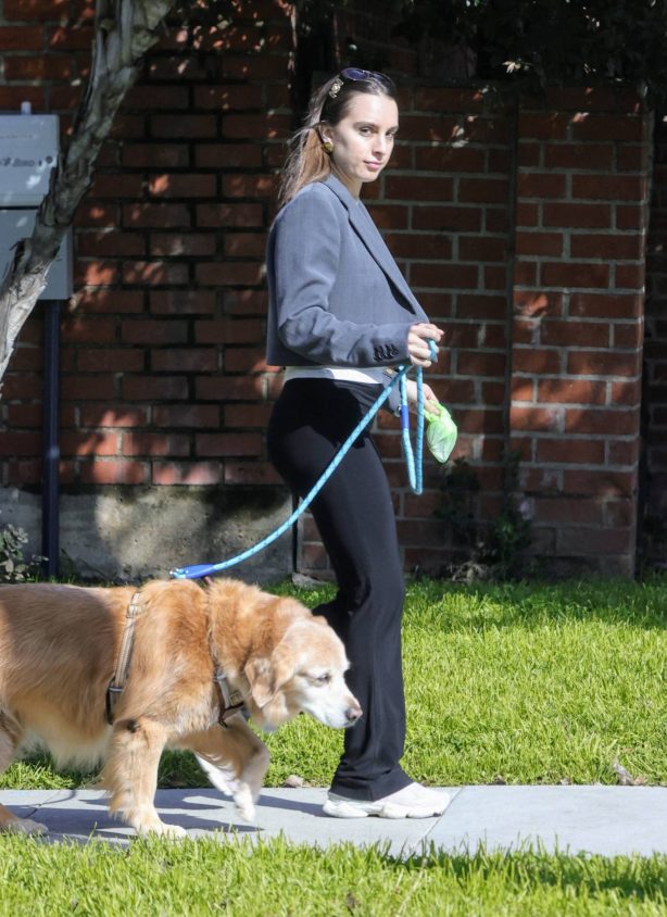 Portia Umansky - Seen while walking her dog