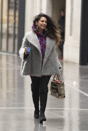 Preeya Kalidas - Spotted at BBC Broadcasting House in London