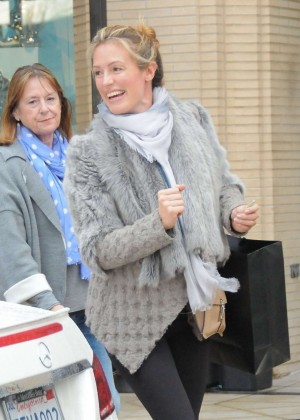 Pregnant Cat Deeley -Shopping in Beverly Hills