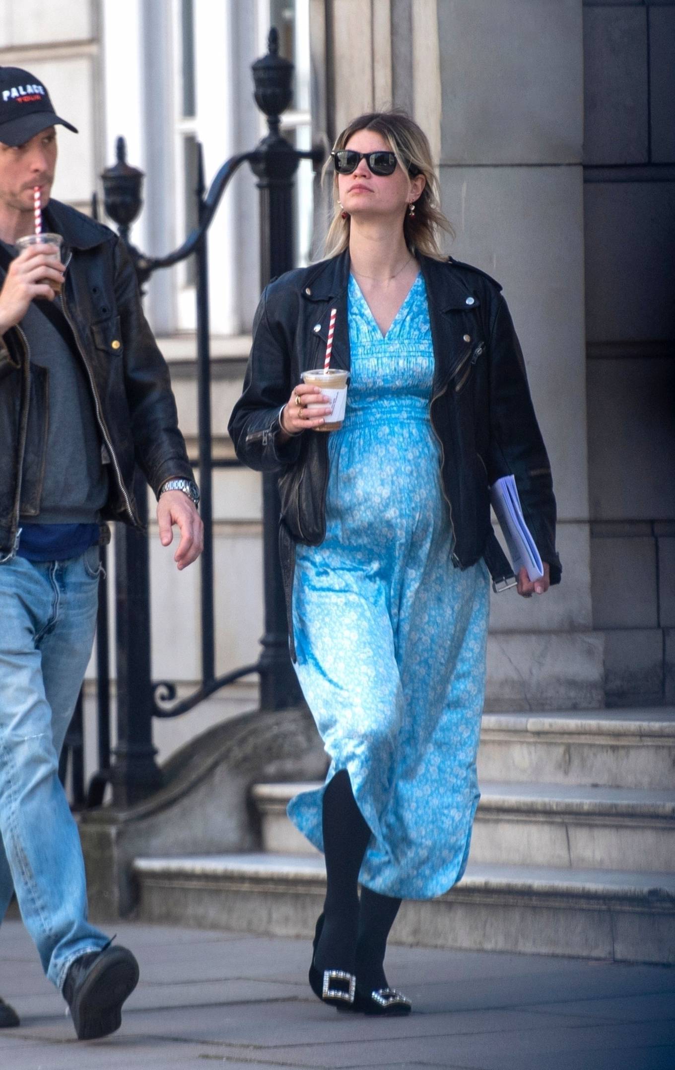 Pixie Geldof 2021 : Pregnant Pixie Geldof – Steps out in London-05