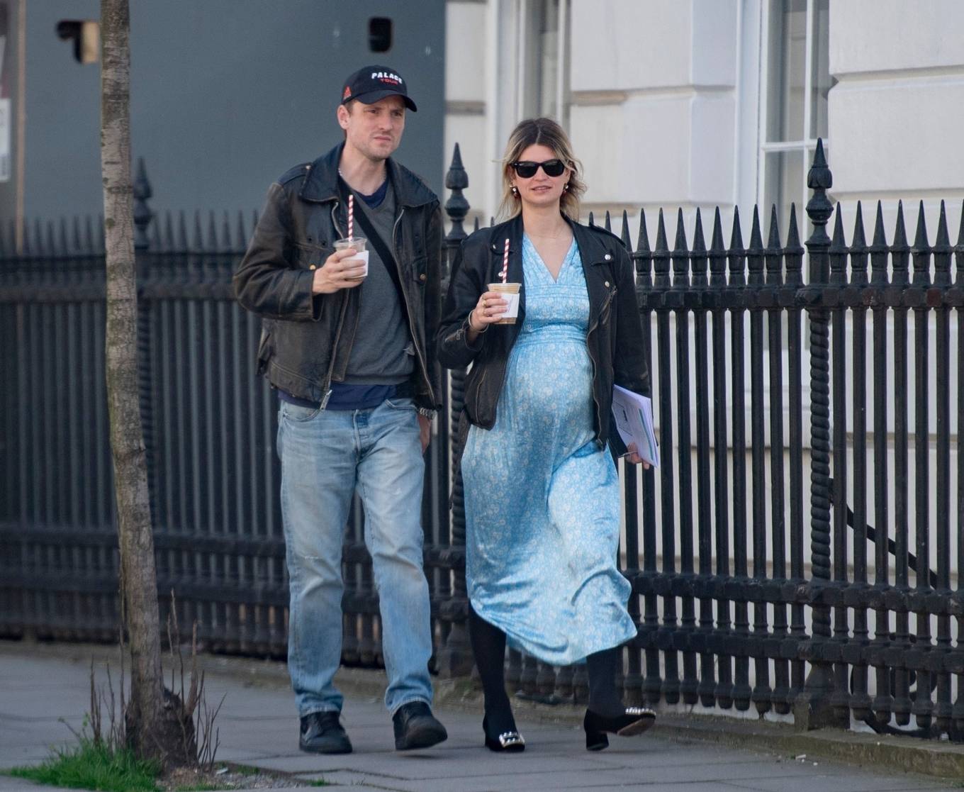 Pixie Geldof 2021 : Pregnant Pixie Geldof – Steps out in London-06