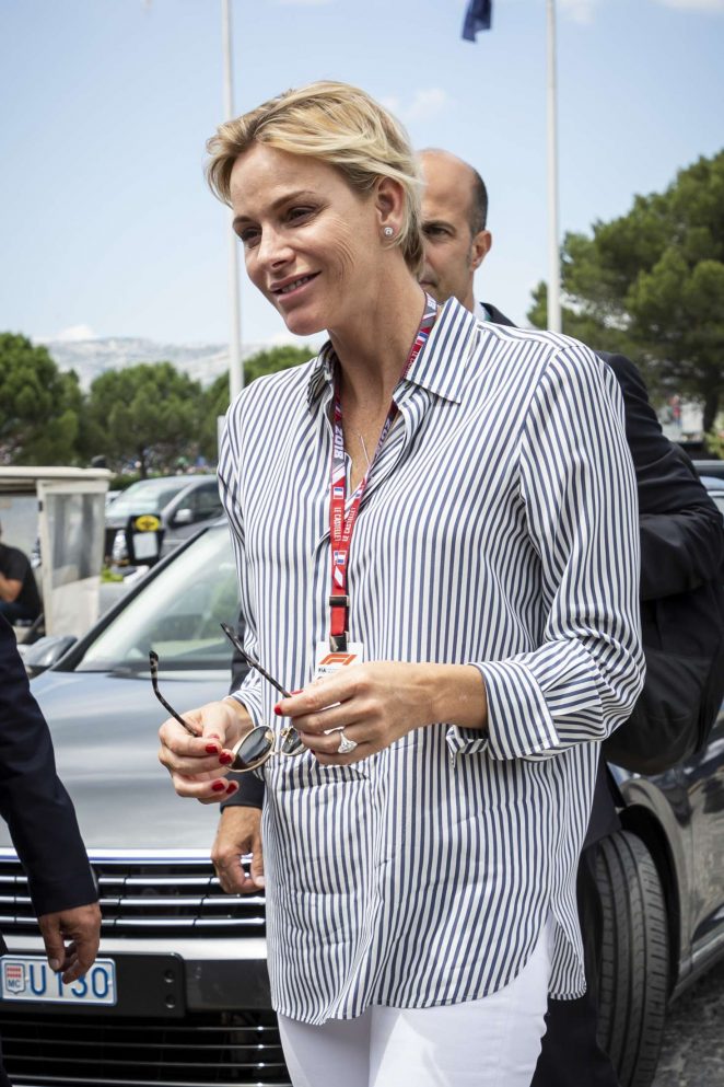 Princess Charlene - 2018 F1 France Grand Prix in Le Castellet
