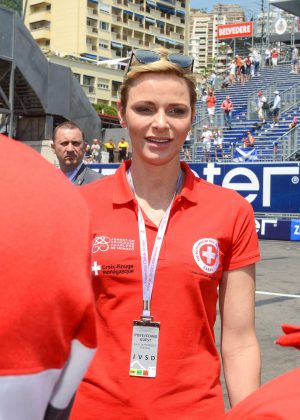 Princess Charlene - Monaco Formula One Grand Prix in Monte Carlo
