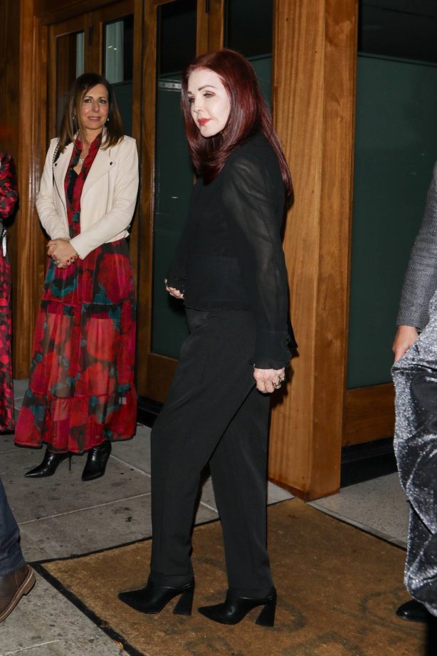 Priscilla Presley - Seen after dining with friends in Beverly Hills