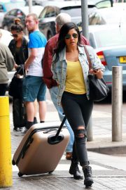 Priya Davdra - Seen while leaves her hotel at the British Soap Awards in Manchester