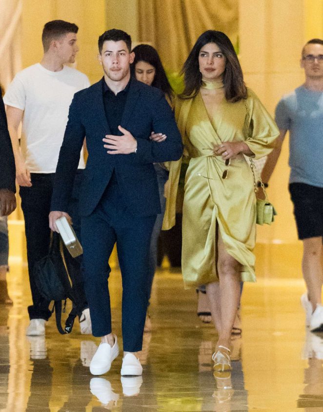 Priyanka Chopra and Nick Jonas at his cousin wedding in Atlantic City