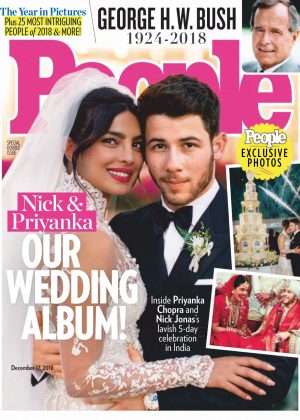 Priyanka Chopra and Nick Jonas - People US Magazine (December 2018)