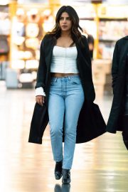 Priyanka Chopra - Arrives at JFK Airport in NYC