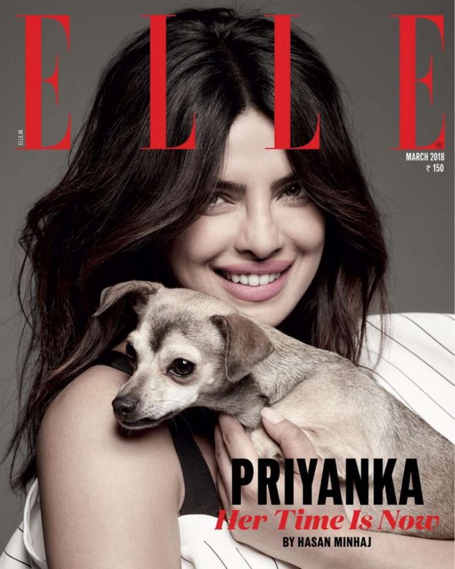 Priyanka Chopra - Elle India Cover (March 2018)