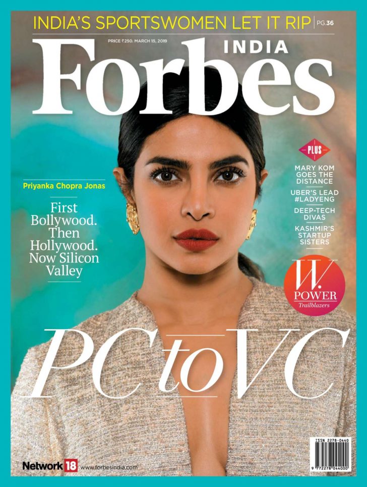 Priyanka Chopra - Forbes India Magazine (March 2019)
