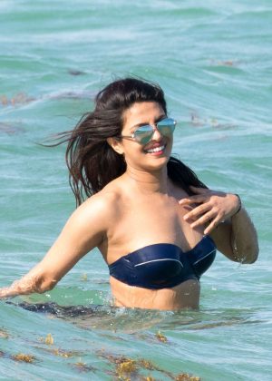 Priyanka Chopra in Bikini on Miami Beach
