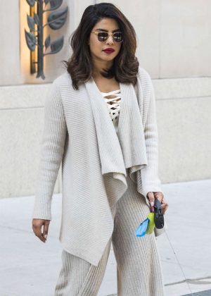 Priyanka Chopra - Leaving her hotel in New York City