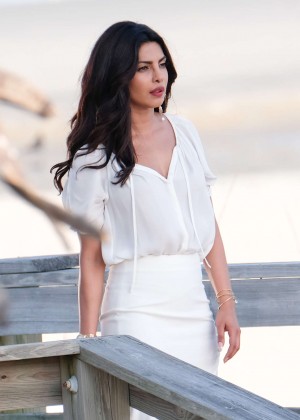 Priyanka Chopra on 'Baywatch' set in Tybee