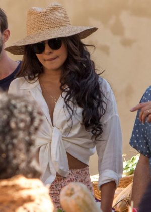 Priyanka Chopra - Shooting 'Quantico' Season 3 in Montepulciano